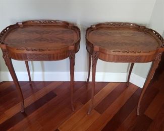 Vintage French Side Tables 