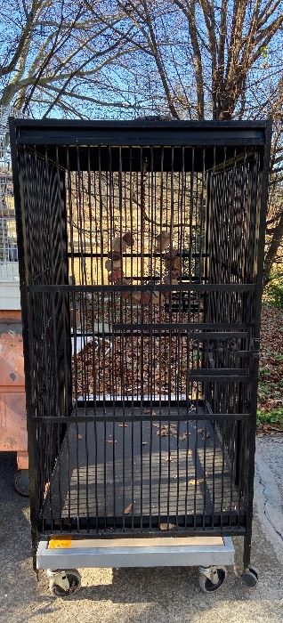 Large Iron Bird Cage