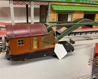 HARD TO FIND EARLY LIONEL CRANE CAR