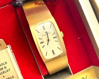 Lot 119 Vintage Mens 14K Gold HAMILTON Vintage Watch Band. 17 J