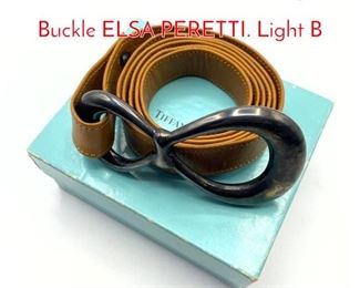 Lot 201 TIFFANY Co Sterling Belt Buckle ELSA PERETTI. Light B