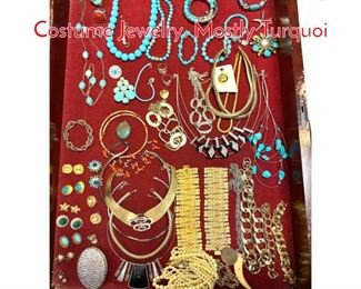Lot 269 LOT E Large Lot Vintage Costume Jewelry. Mostly Turquoi