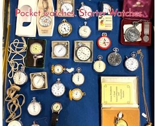 Lot 281 LOT R Large Lot Vintage Pocket watches. Starter Watches