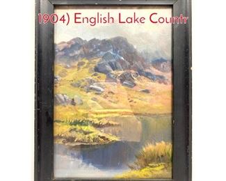 Lot 384 James Henry Crossland 1852 1904 English Lake Countr
