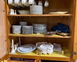 Silver Melody 72 piece China set