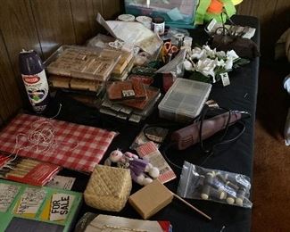 Scrapbooking and crafting supplies