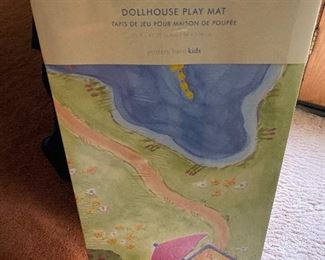 Pottery Barn dollhouse play mat. Brand new