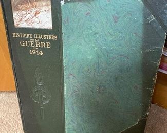 Antique French book