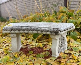 CEMENT BENCH