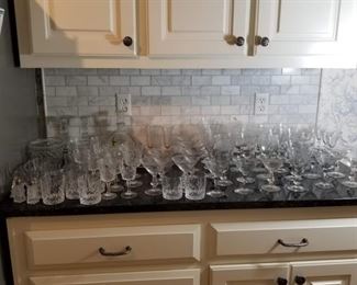 Variety of Vintage Cut and Etched Glassware. https://ctbids.com/#!/description/share/276474