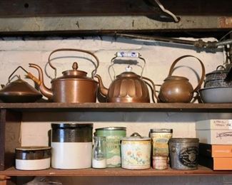 Copper Tea Kettles