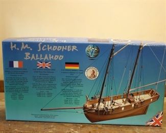 HM Schooner Ballahoo Model