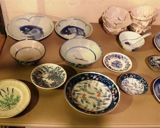 Various Blue China