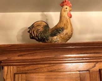 More porcelain chickens