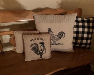Down filled pillows