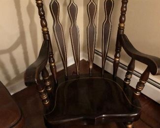 Hitchcock style rocker