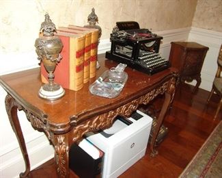 Small mahogany desk