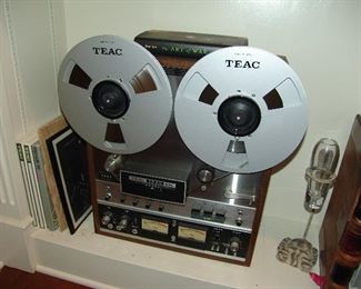 Vintage reel to reel tape recorder, Teac