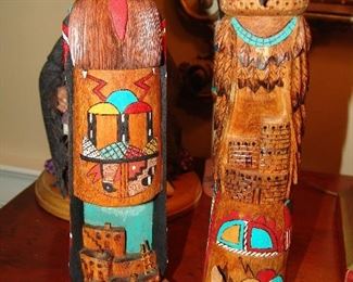 Warrior Kachina dolls