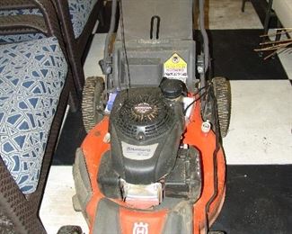 Huffquanna self propelled lawn mower