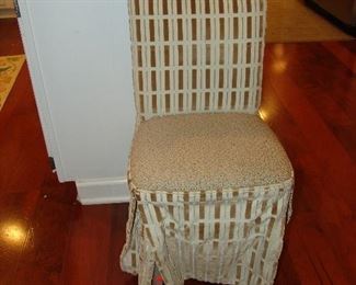 Upholstered parsons chair