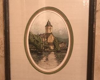 Eidenburger colored etching