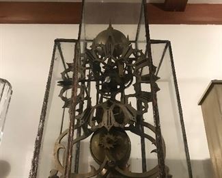 18th century Skeleton clock 