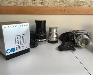 Hasselbad camera and accessories 