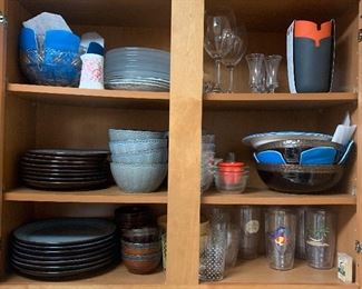POTTERY CHINA SET