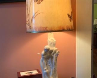 Rare vanbriggle  lamp .