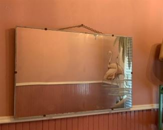 Flamingo mirror.