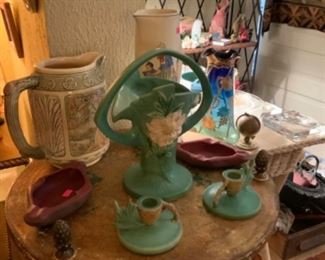 Roseville, Van Briggle, and Weller Pottery 