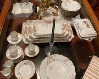 Large Set of Haviland China