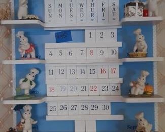 Pillsbury Dough Boy Wall calendar