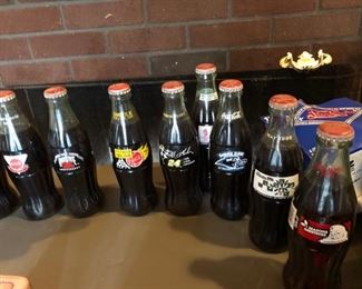 Coke bottles