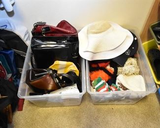 Purses, hats