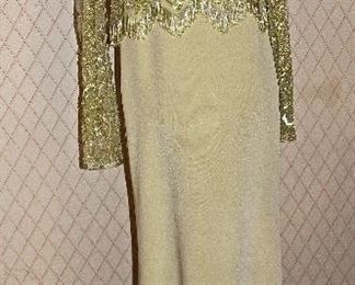 AMAZING beaded gown!