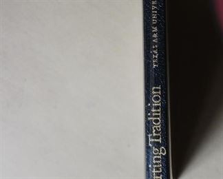 Autographed in the sporting tradition book