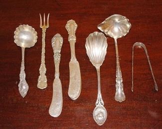 More serving pieces that are sterling