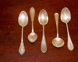 More sterling spoons