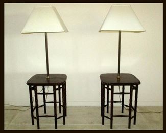 Pair of Very Attractive Table Floor Lamps 