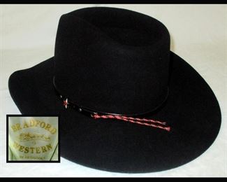 Resistol Bradford Western Cowboy Hat, Like New 