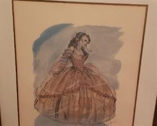 Disney's Belle print