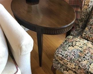 There are two of these end tables.