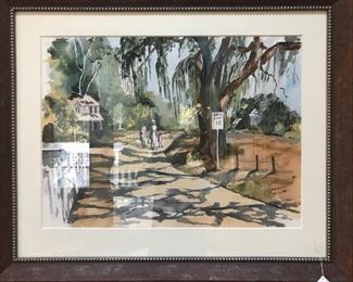 Original Elinor Barrett Watercolor