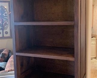 Rustic Mexican Bookcase Shelf Unit #2	82x32x19in		 