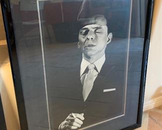 Frank Sinatra Photo framed	 		 
