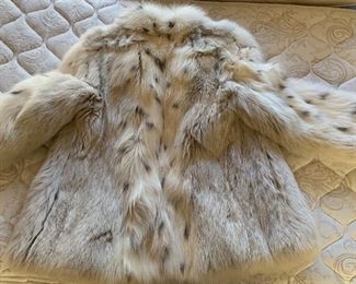 Vintage Lynx Fur Coat