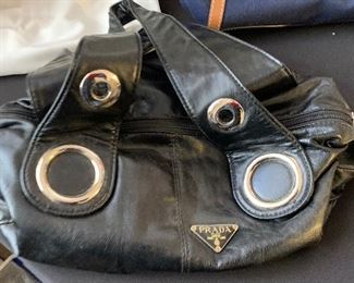 Prada Leather Handbag	 	