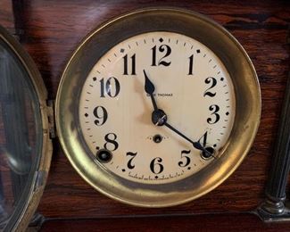 Antique Seth Thomas Rosewood Mantle Clock	12x17.5x7.5	HxWxD
